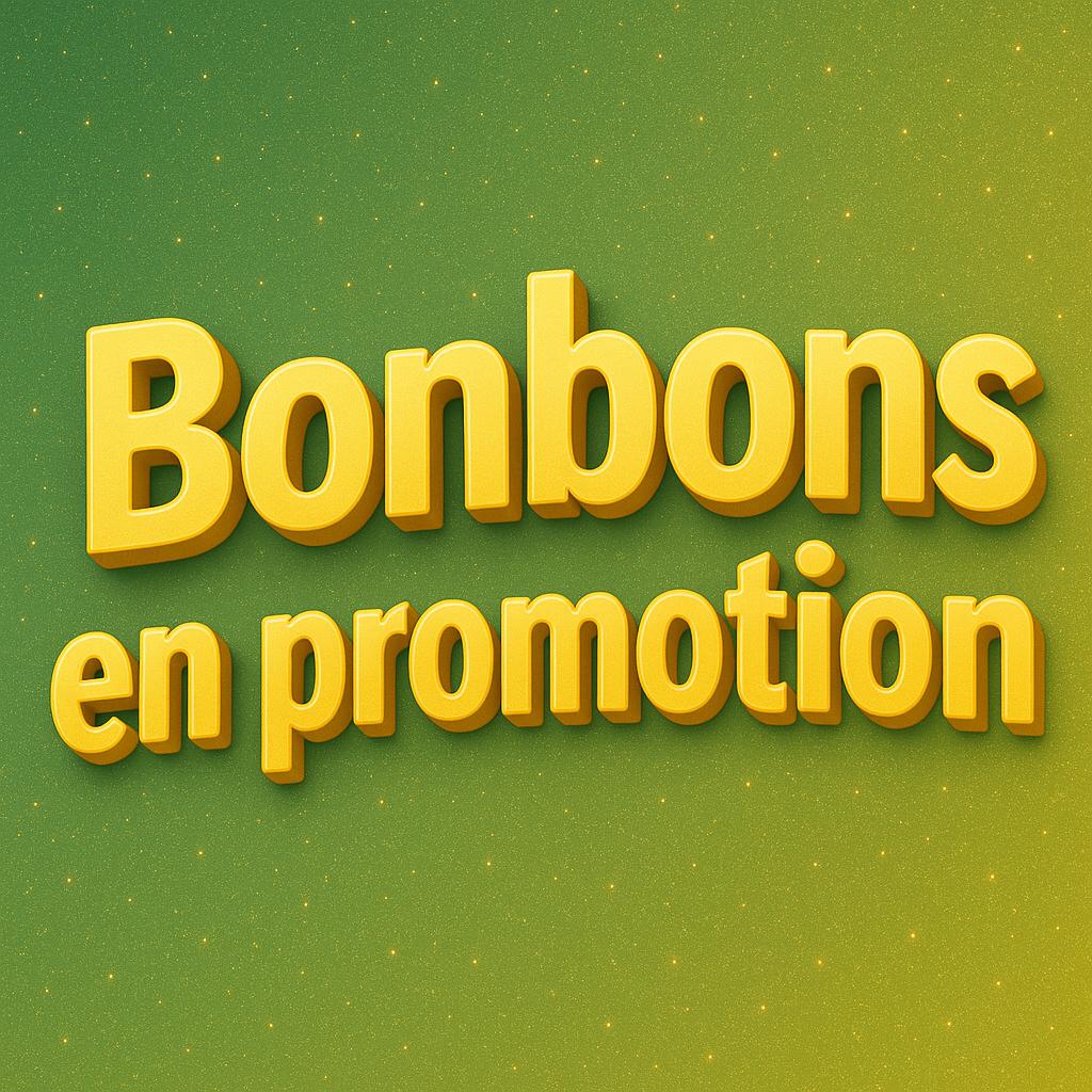 LES BONBONS EN PROMO